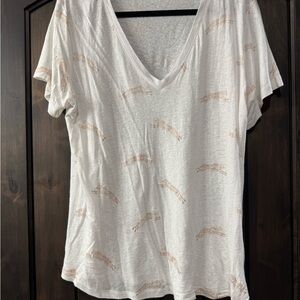 Rails White Relaxed Short Sleeve T-Shirt